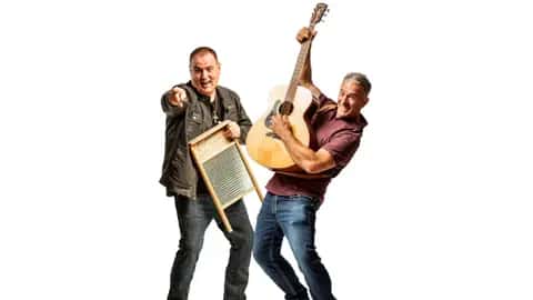 Hert et Rhéal LeBlanc - Le Cowboy et le Tymeux - Party Acadien