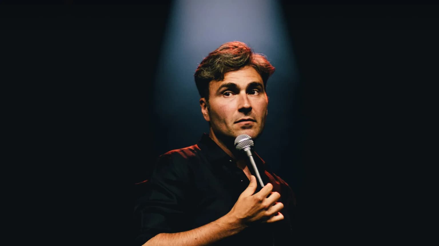 Simon Gouache - Pour l'instant event poster