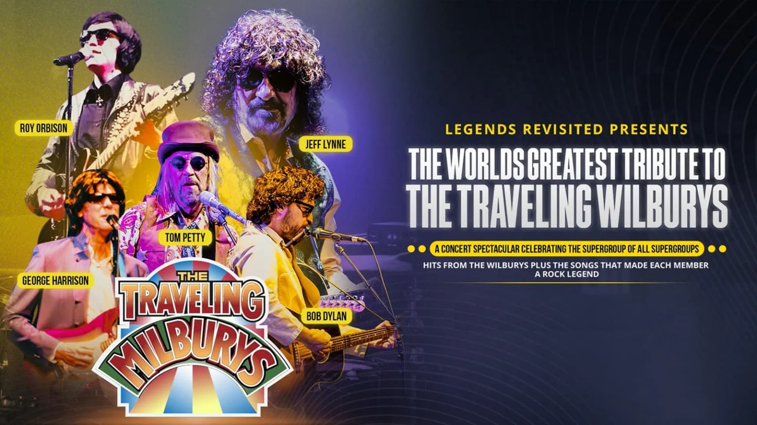 The World's Greatest Tribute to The Traveling Wilburys! event poster