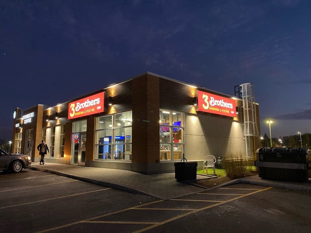 3 Brothers Shawarma & Poutine — best late night food in Ottawa, Spring 2026