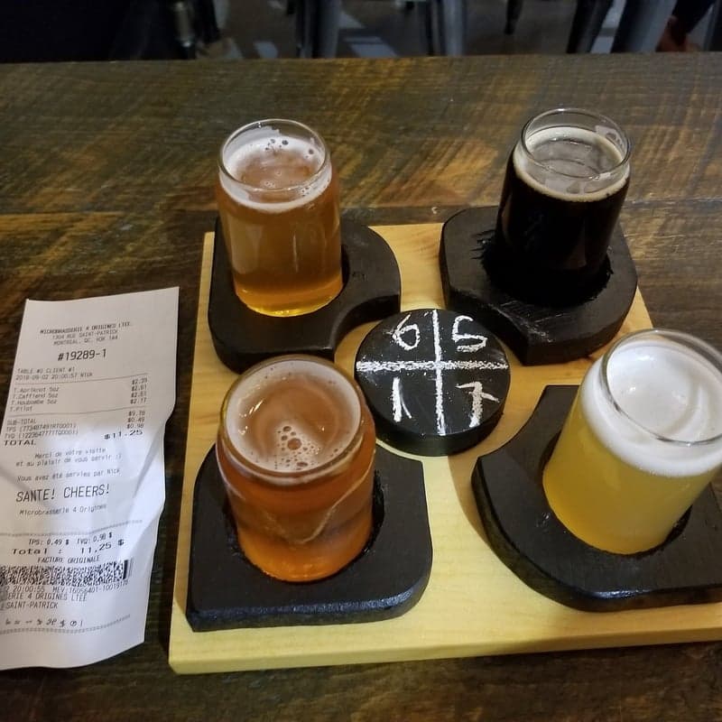 4 Origines - Microbrasserie / Pointe-St-Charles — best wings in Montreal, Spring 2026