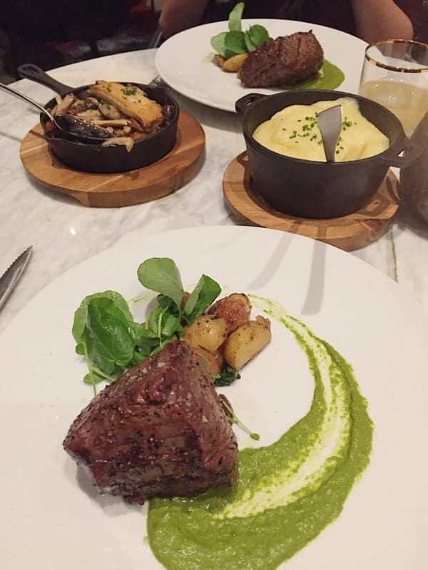 Atlas Steak + Fish food