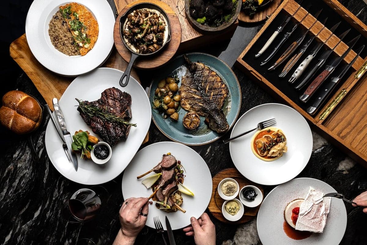 Atlas Steak + Fish food