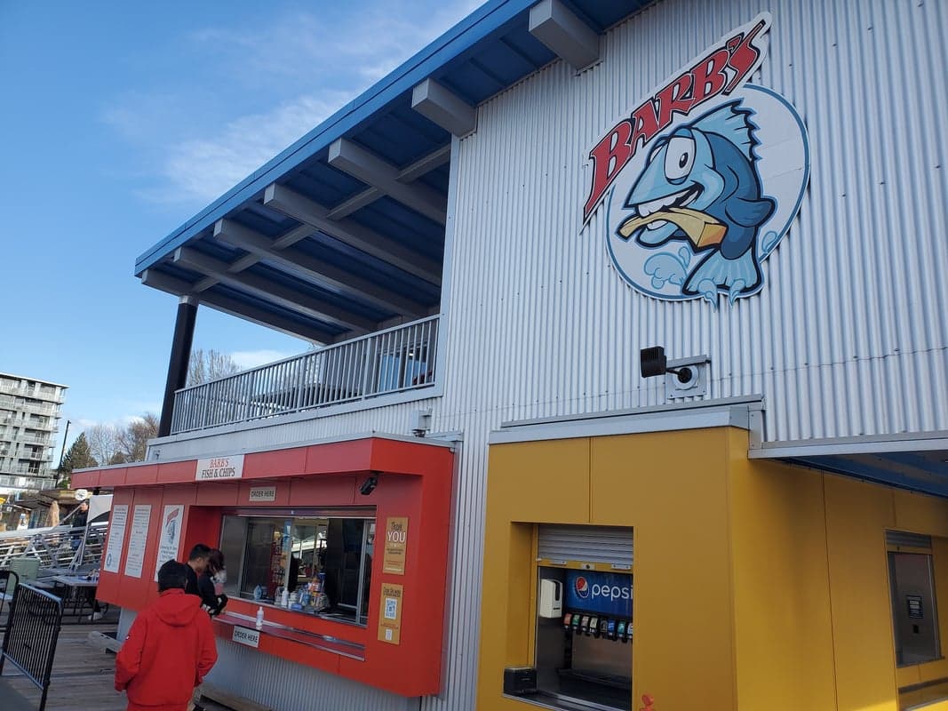 Barb's Fish & Chips — best patios in Victoria, Spring 2026