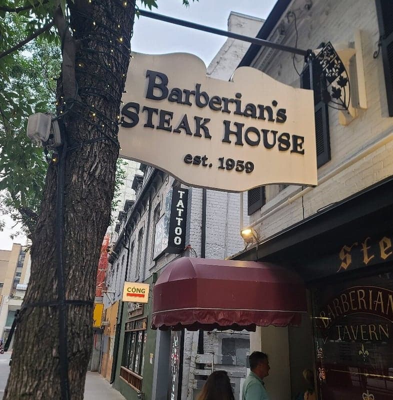 Barberian's Steak House — best steakhouses in Toronto, Spring 2026