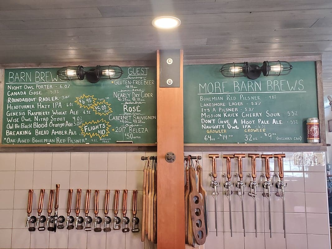 Barn Owl Brewing — best craft breweries in Kelowna, Spring 2026