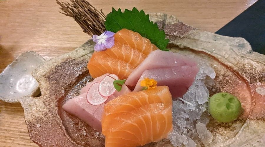 Big Catch Sushi Bar food