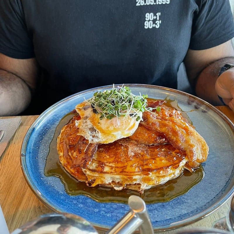 Blue Star Diner food