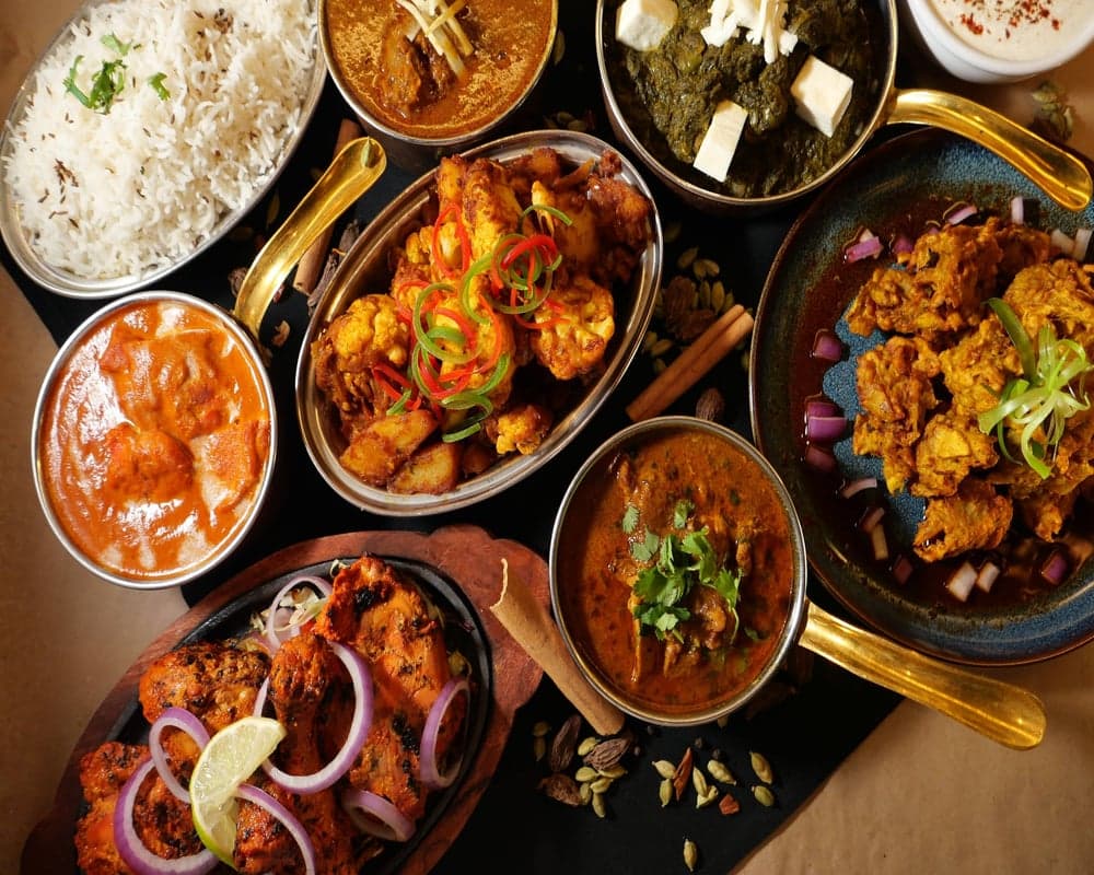 Bombay Kitchen and Bar food
