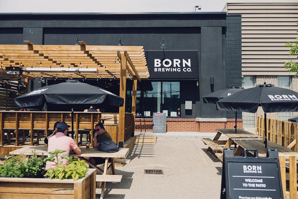 Born Brewing Co. food