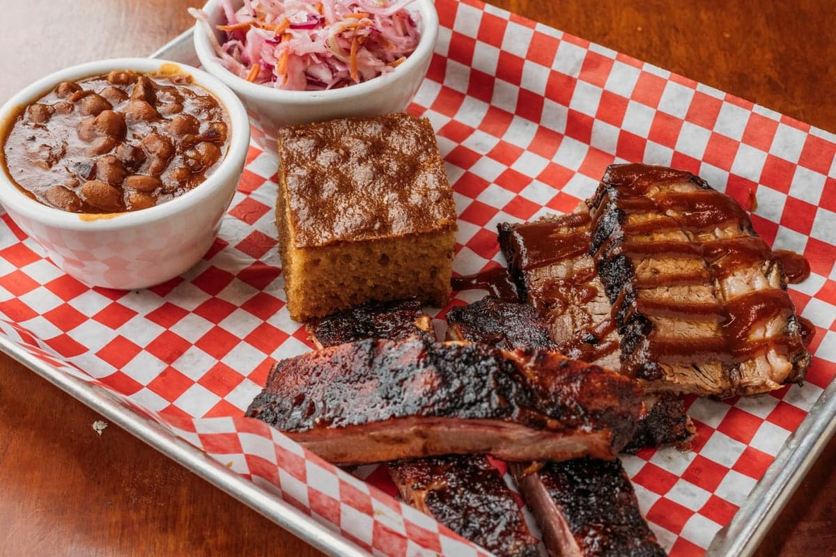 Butchers Block BBQ food