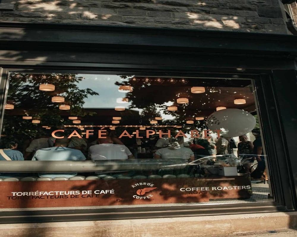 Café Alphabet — best coffee shops in Montreal, Spring 2026
