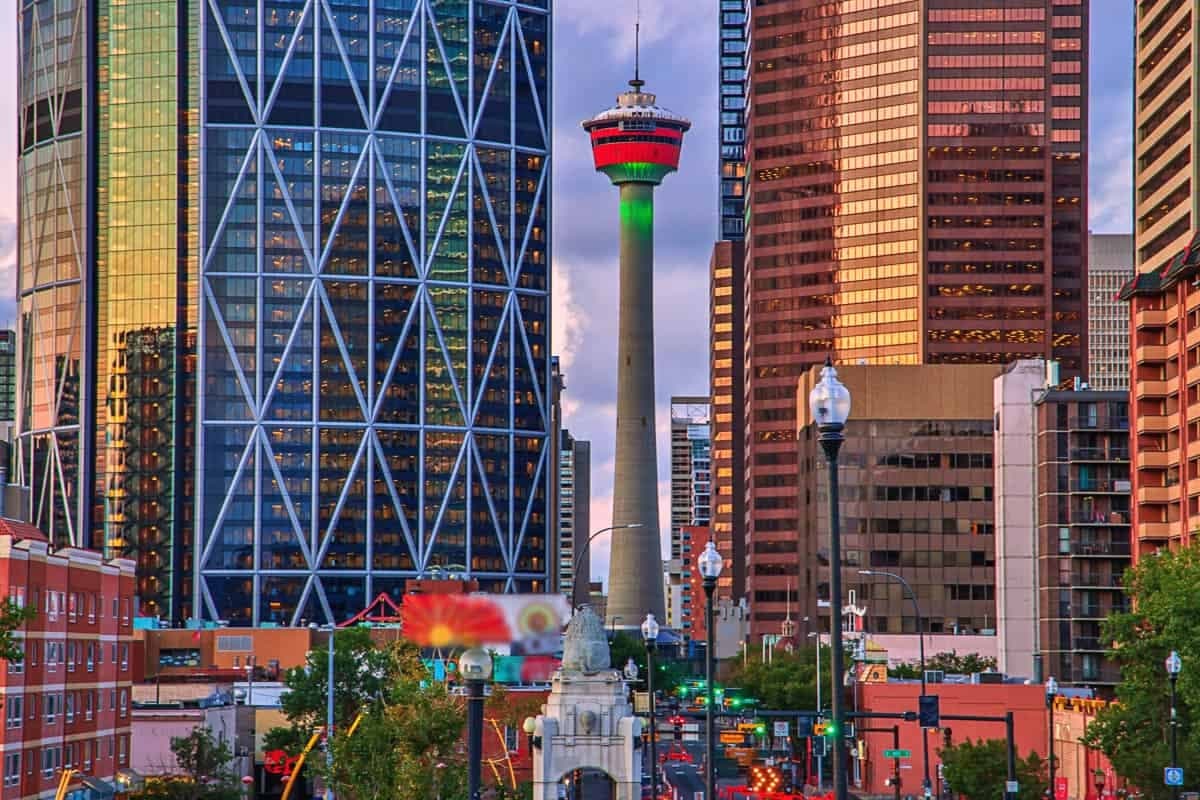 Calgary Tower — best skyline views in Calgary, Summer 2026