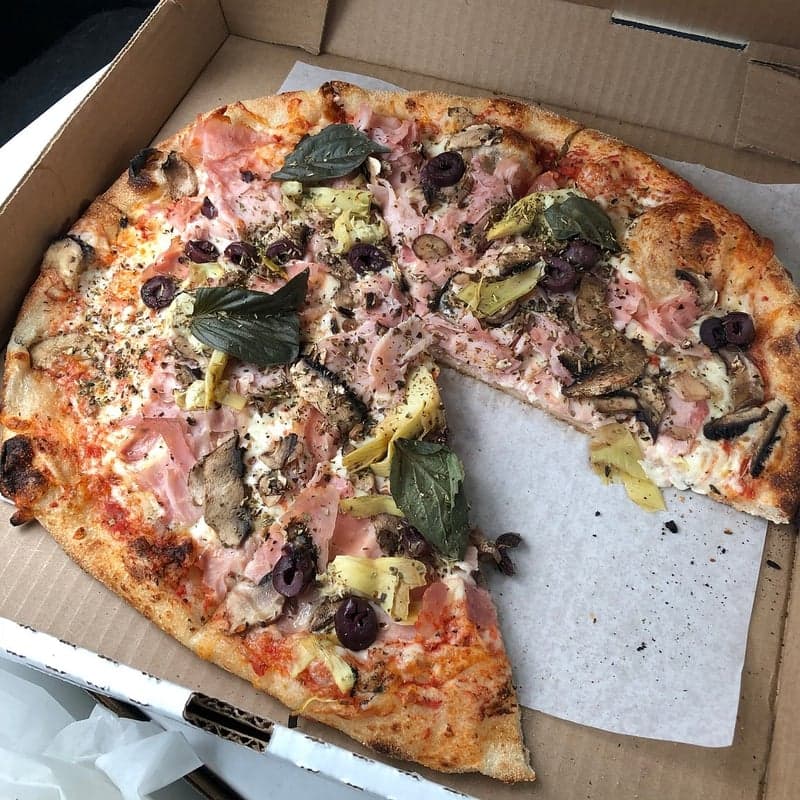 Captain's Oven Pizza Vancouver food