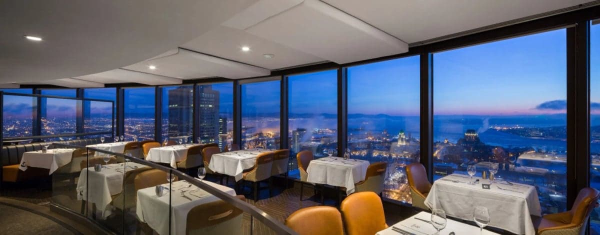 Ciel! Bistro — best skyline views in Quebec City, Spring 2026