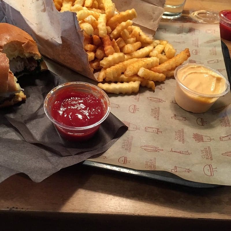 Clive Burger food