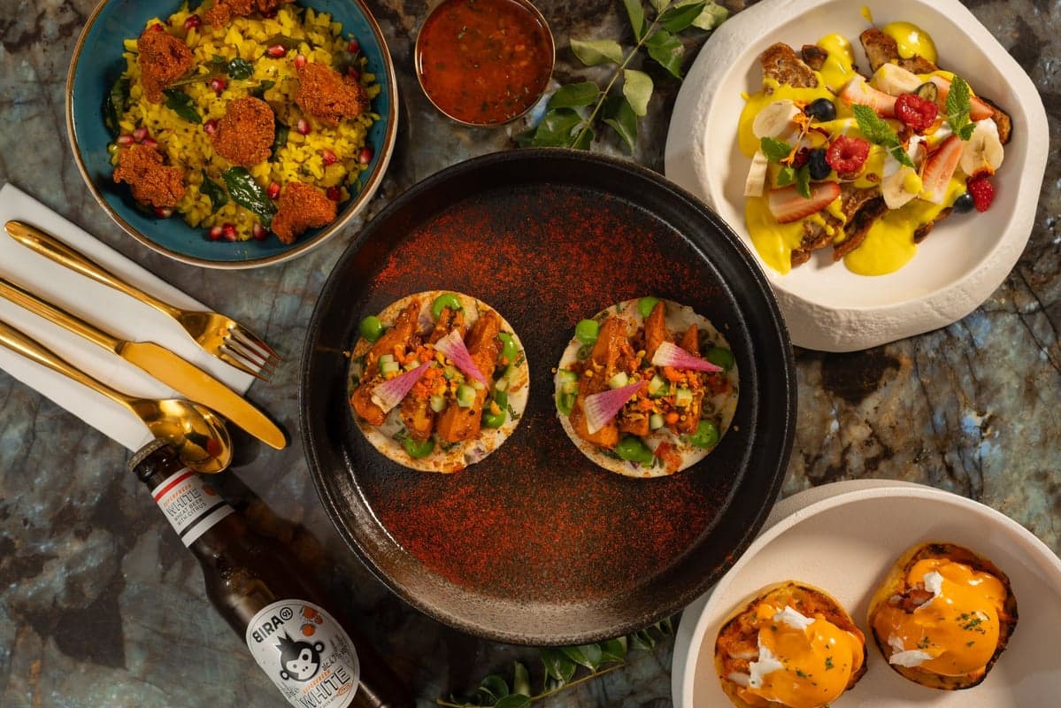Desi Indian Lounge food