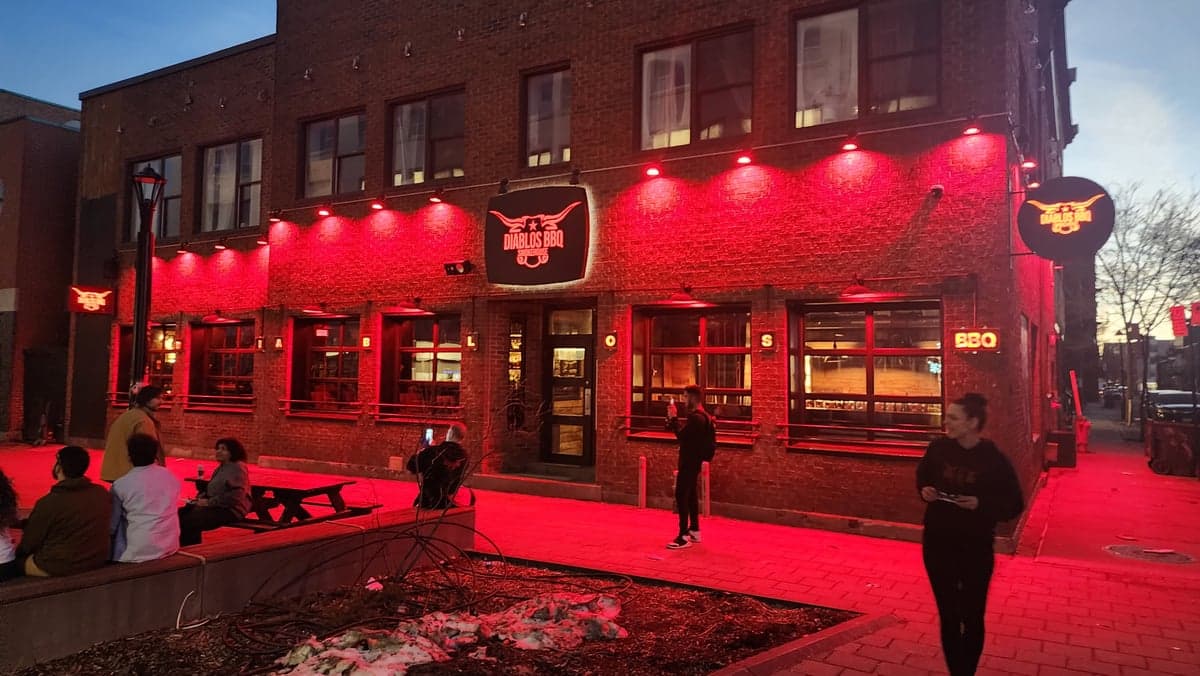Diablos BBQ Smokehouse food