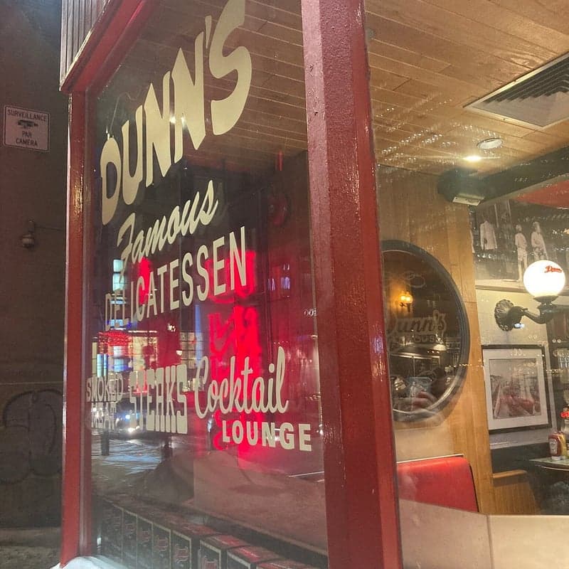 Dunn's Famous — best late night food in Montreal, Spring 2026