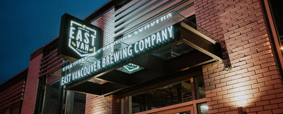 East Van Brewing Company — best craft breweries in Vancouver, Spring 2026