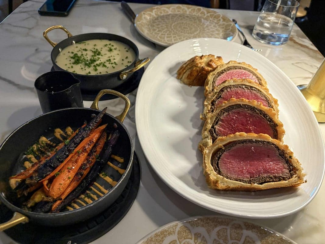 Gordon Ramsay Steak Vancouver food
