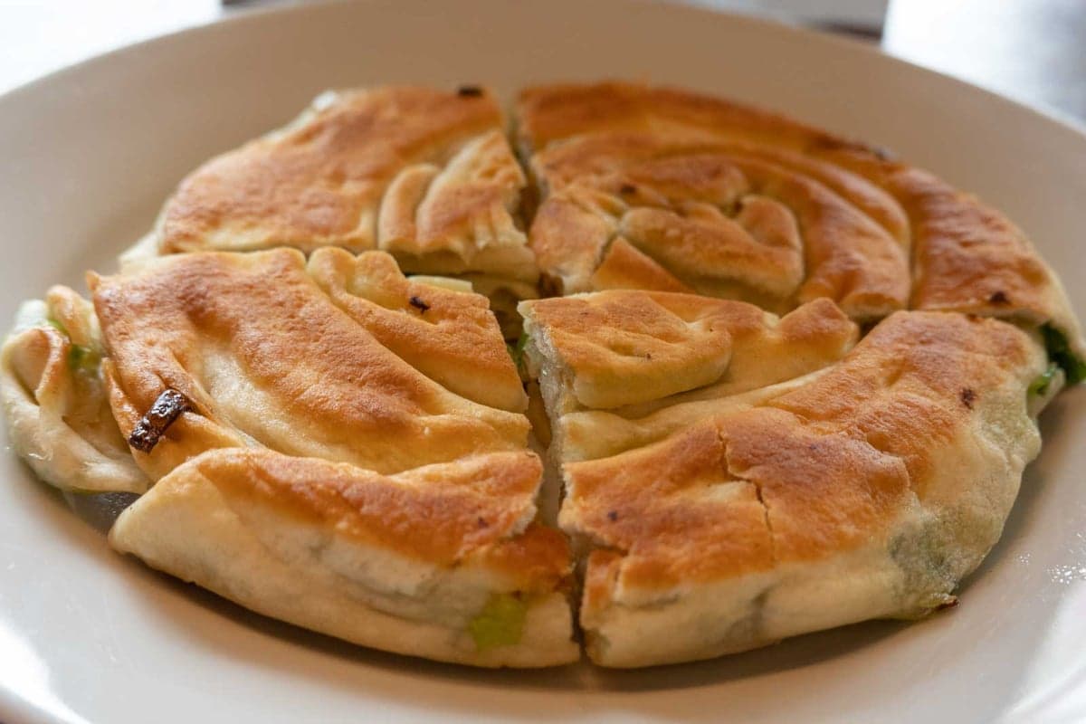 Green Onion Cake Man food