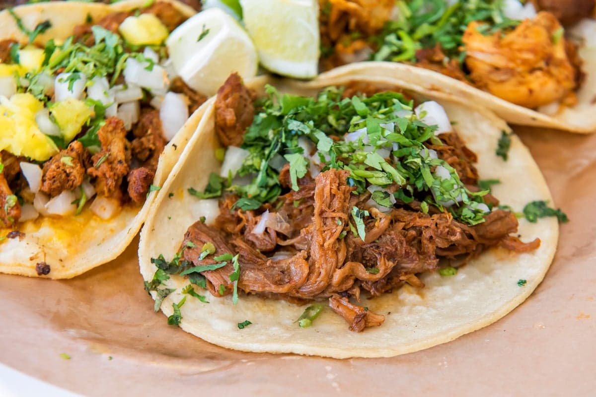 Gus Tacos food