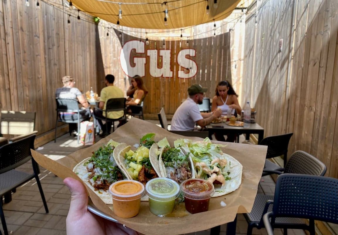 Gus Tacos food