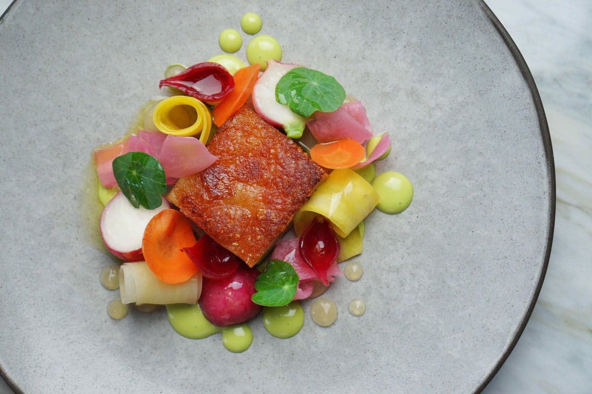 Hawksworth Restaurant food