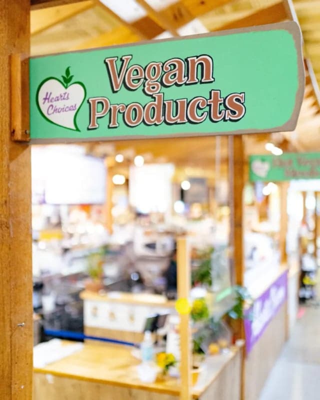 Hearts Choices in the Calgary Farmers Market — best vegetarian restaurants in Calgary, Summer 2026