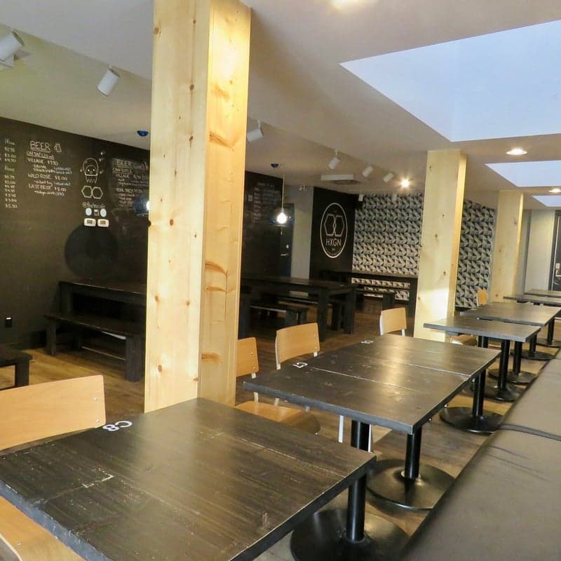 Hexagon Board Game Cafe food