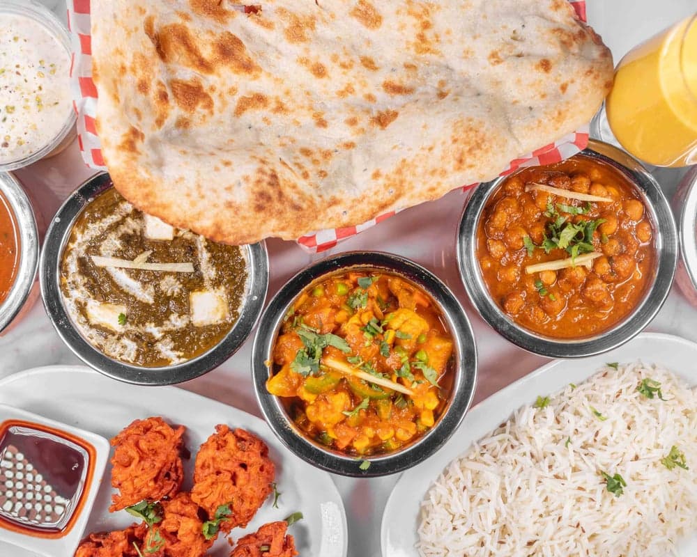Hot Million Indian Cuisine food