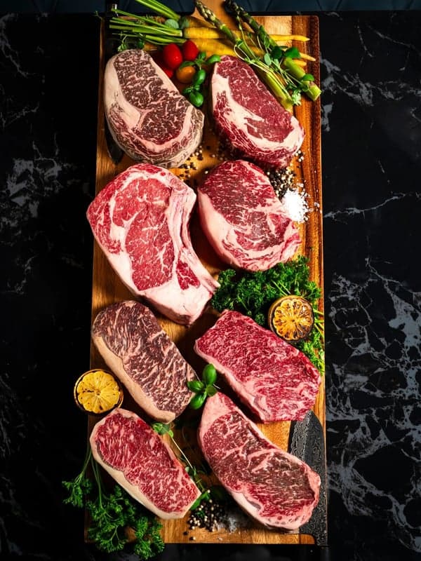 House of Dawn Steakhouse food