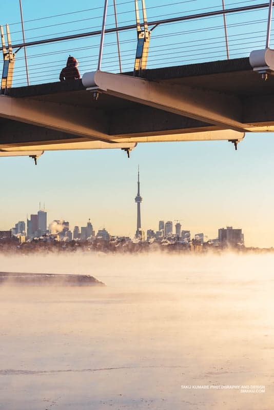 Humber Bay Arch Bridge — best skyline views in Toronto, Spring 2026