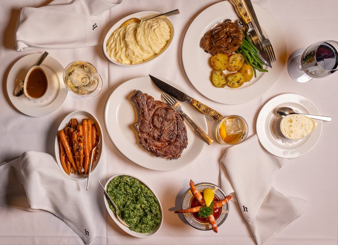 Hy's Steakhouse & Cocktail Bar food
