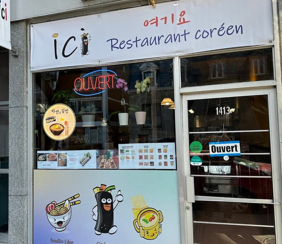 ici restaurant coréen — best korean bbq in Montreal, Spring 2026