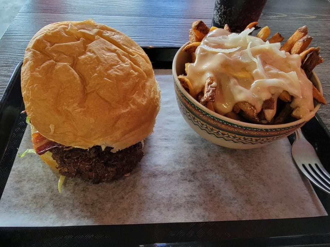 Jack’s Burger Shack food
