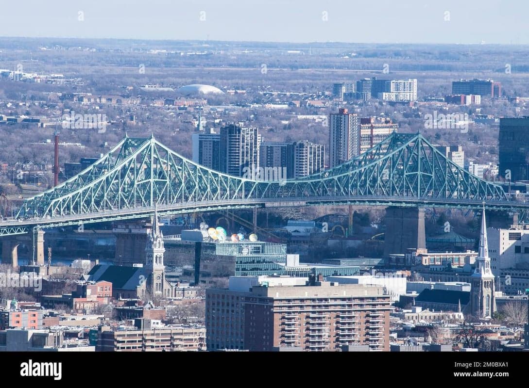 Jacques Cartier Bridge — best skyline views in Montreal, Spring 2026