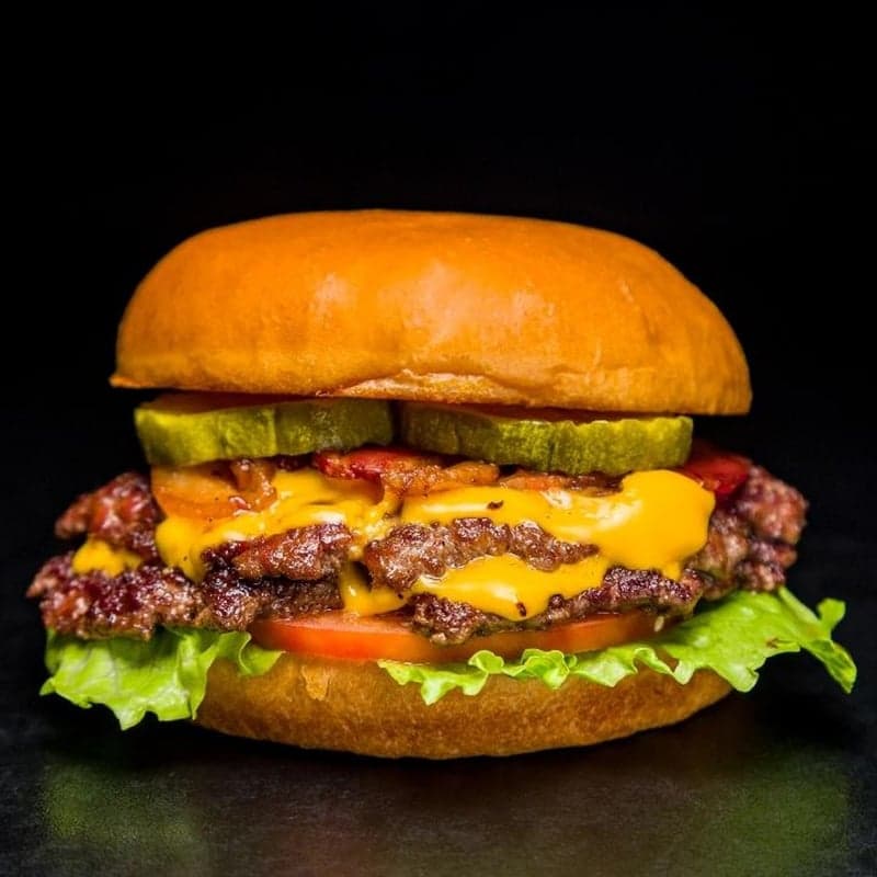 Juicy Joe's Burgers food