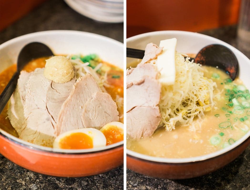 Kintaro Ramen food