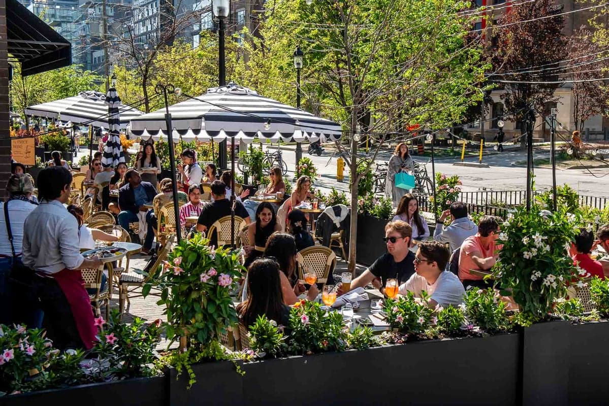 La Plume — best patios in Toronto, Spring 2026