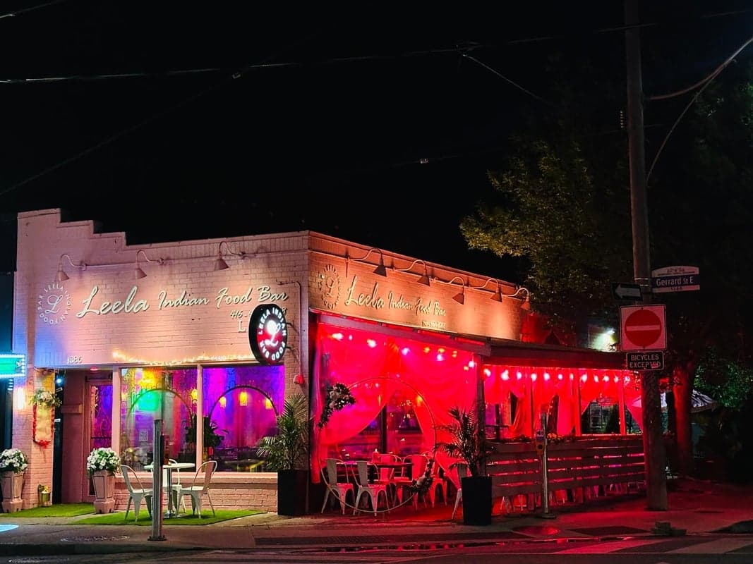 Leela Indian Food Bar (GERRARD) Best Indian Restaurant — best indian restaurants in Toronto, Spring 2026