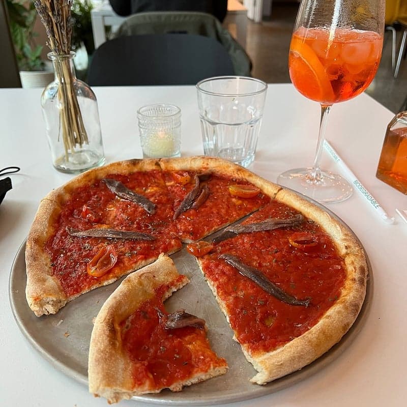 Lou Pecou Pizzeria food
