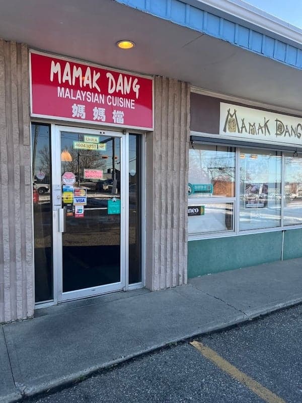 Mamak Dang Malaysian Fusion Cuisine McKnight Location