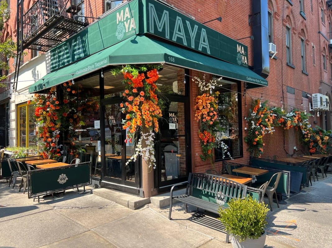 Maya Taqueria of East Village — best mexican restaurants in New York, Summer 2026