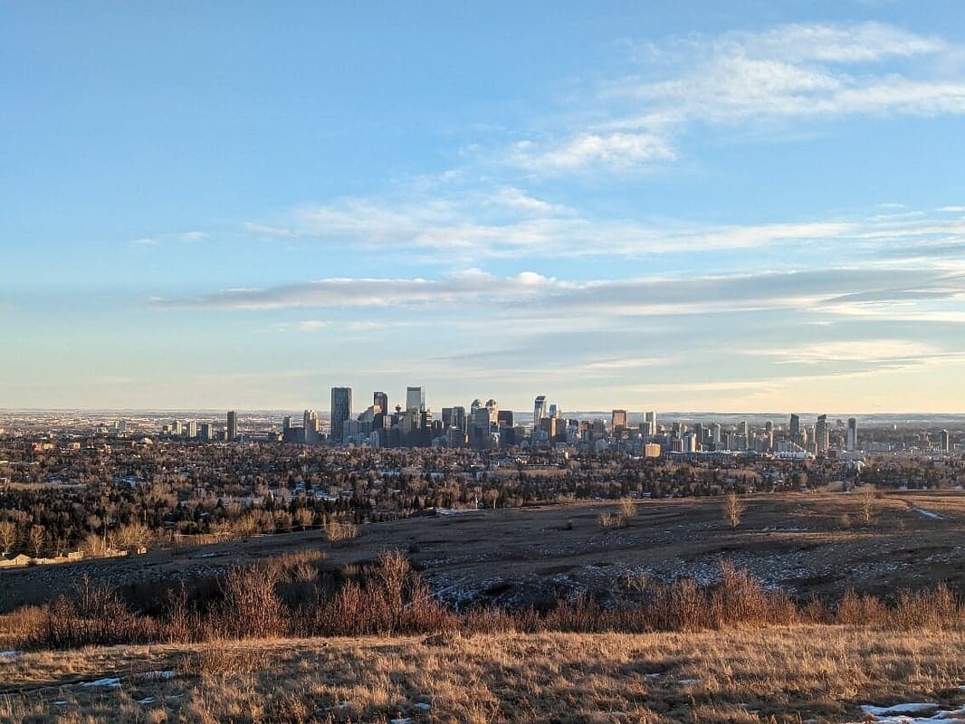 Nose Hill Park View Point — best skyline views in Calgary, Summer 2026