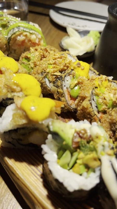 OPLANTE Vegan Sushi & Wok Végétalien Montreal (x Yuan) — best vegan restaurants in Montreal, Spring 2026