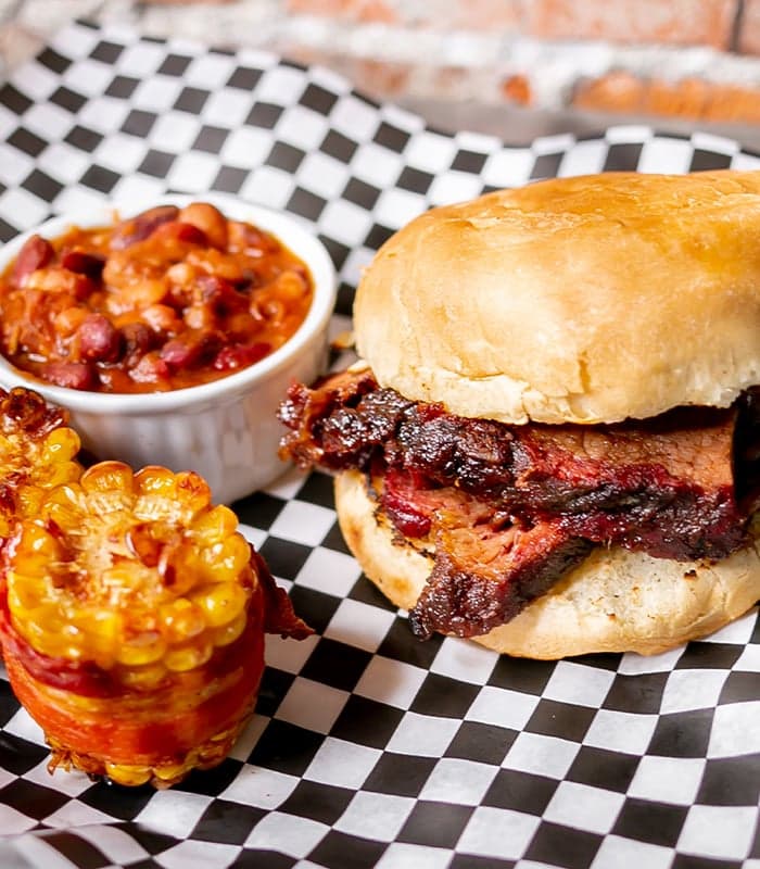 Palomino Smokehouse food