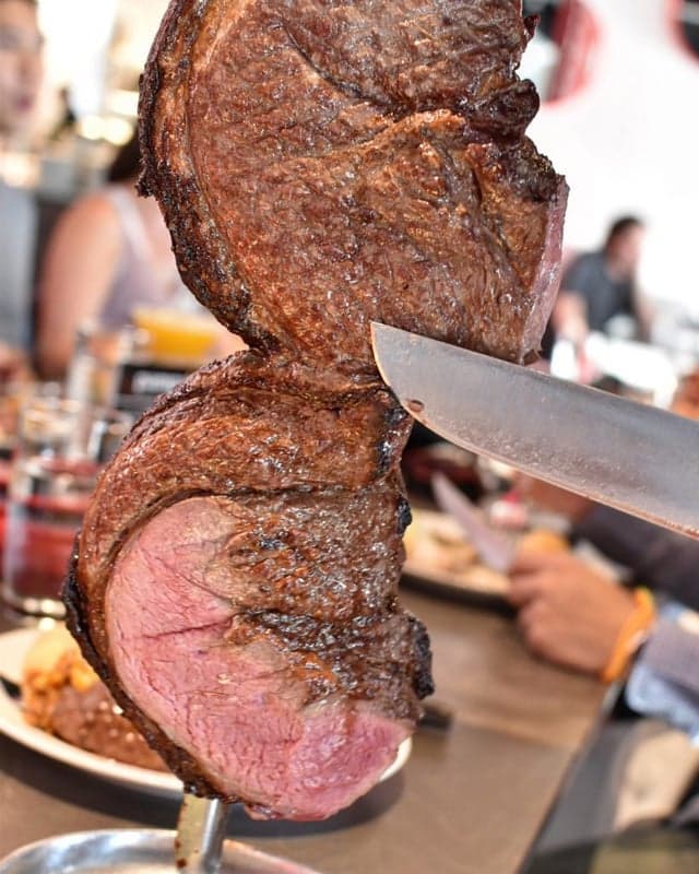 Pampa Brazilian Steakhouse food