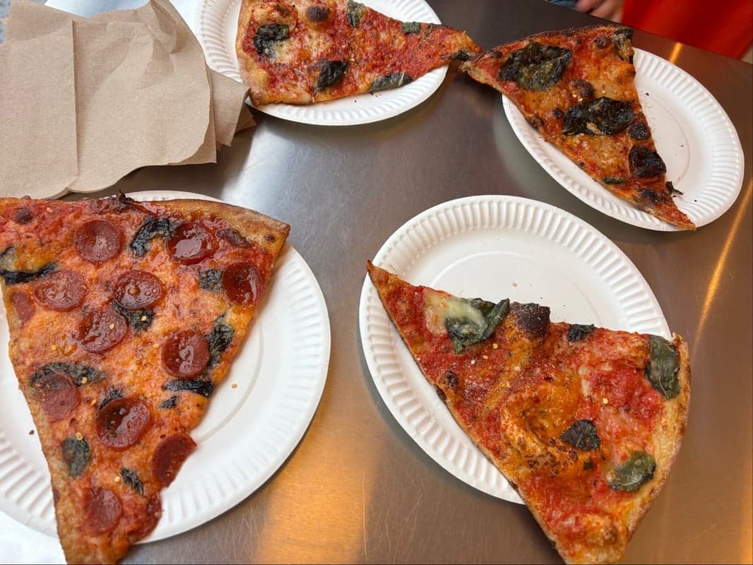 Pizza Toni - Saint Viateur — best pizza in Montreal, Spring 2026